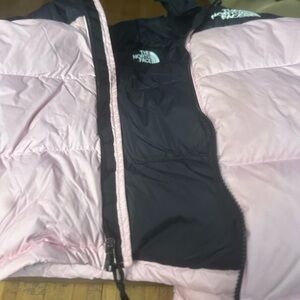 The North Face Pink and Black Jacket